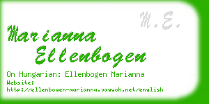 marianna ellenbogen business card